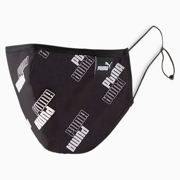 Masque PUMA Core pour le visage (ensemble de 2), Puma Black-Limestone-AOP, extralarge